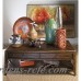 Trisha Yearwood Home Collection Persimmon Glass Charger with Stand TISH1072
